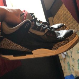 Jordan retro 3’s “black cements”